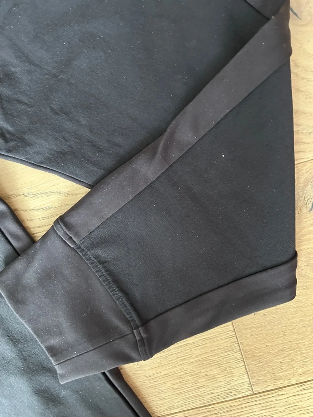 Athleta Black Women's Track Joggers with Zip Pockets - Picture 6 of 13